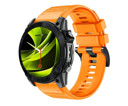 Pasek i akcesoria do zegarków Mobile Origin Easy Strap Silicone Watch 20mm Orange